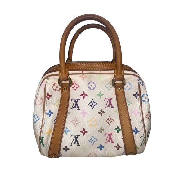 Loved Louis Vuitton Priscilla Bag – Playful Murakami Magic! Dust Bag, Lock & Key - Picture 2 of 16